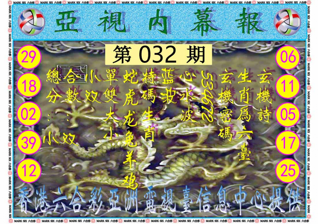 032期亚视内幕报[图]